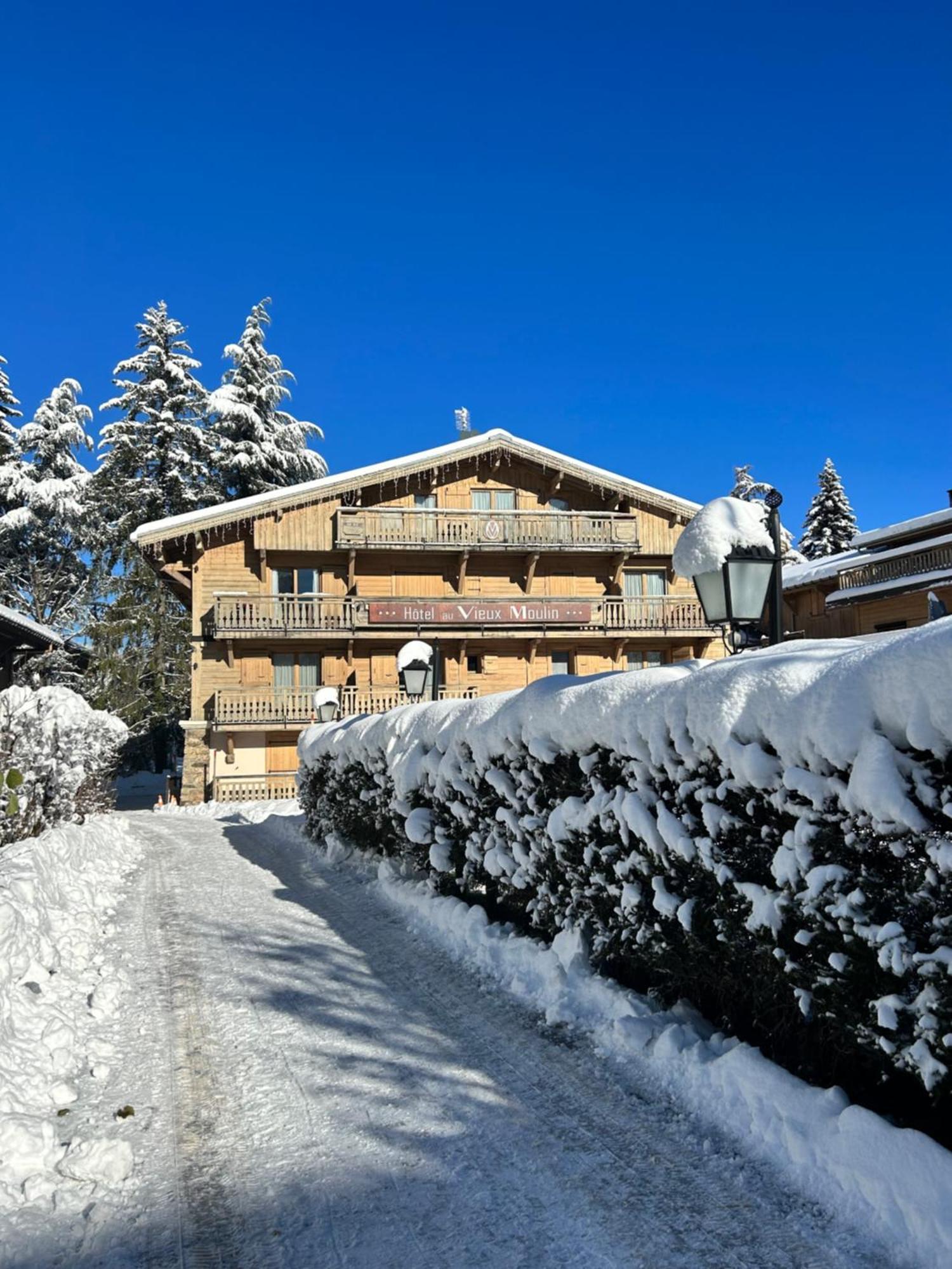Au Vieux Moulin Hotel Megeve Exterior photo