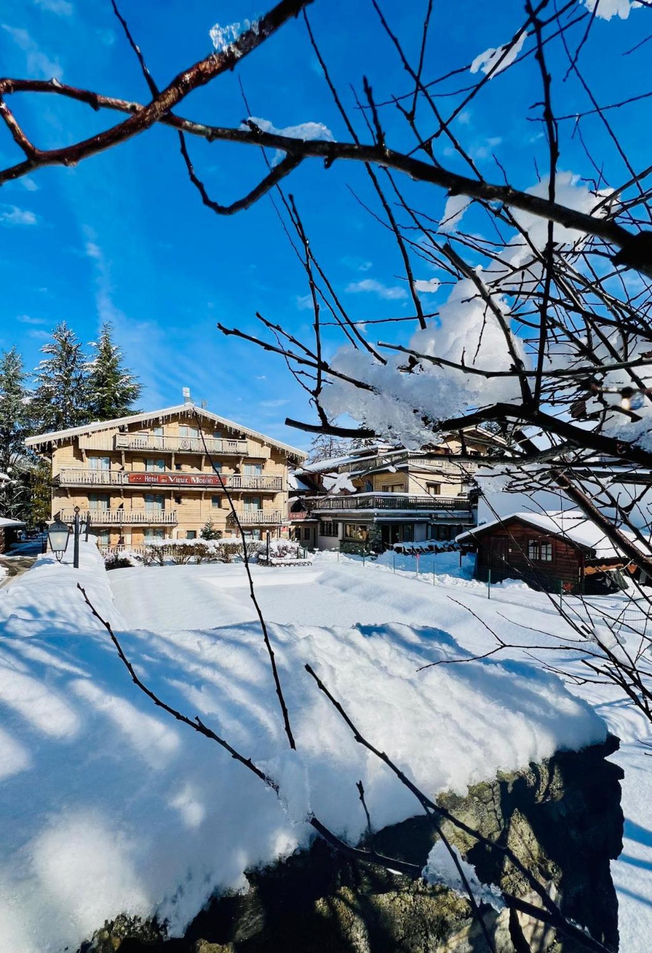 Au Vieux Moulin Hotel Megeve Exterior photo